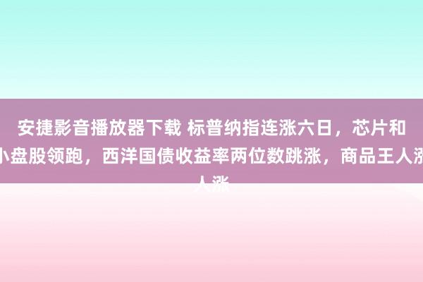 安捷影音播放器下载 标普纳指连涨六日，芯片和小盘股领跑，西洋国债收益率两位数跳涨，商品王人涨