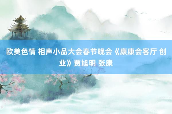 欧美色情 相声小品大会春节晚会《康康会客厅 创业》贾旭明 张